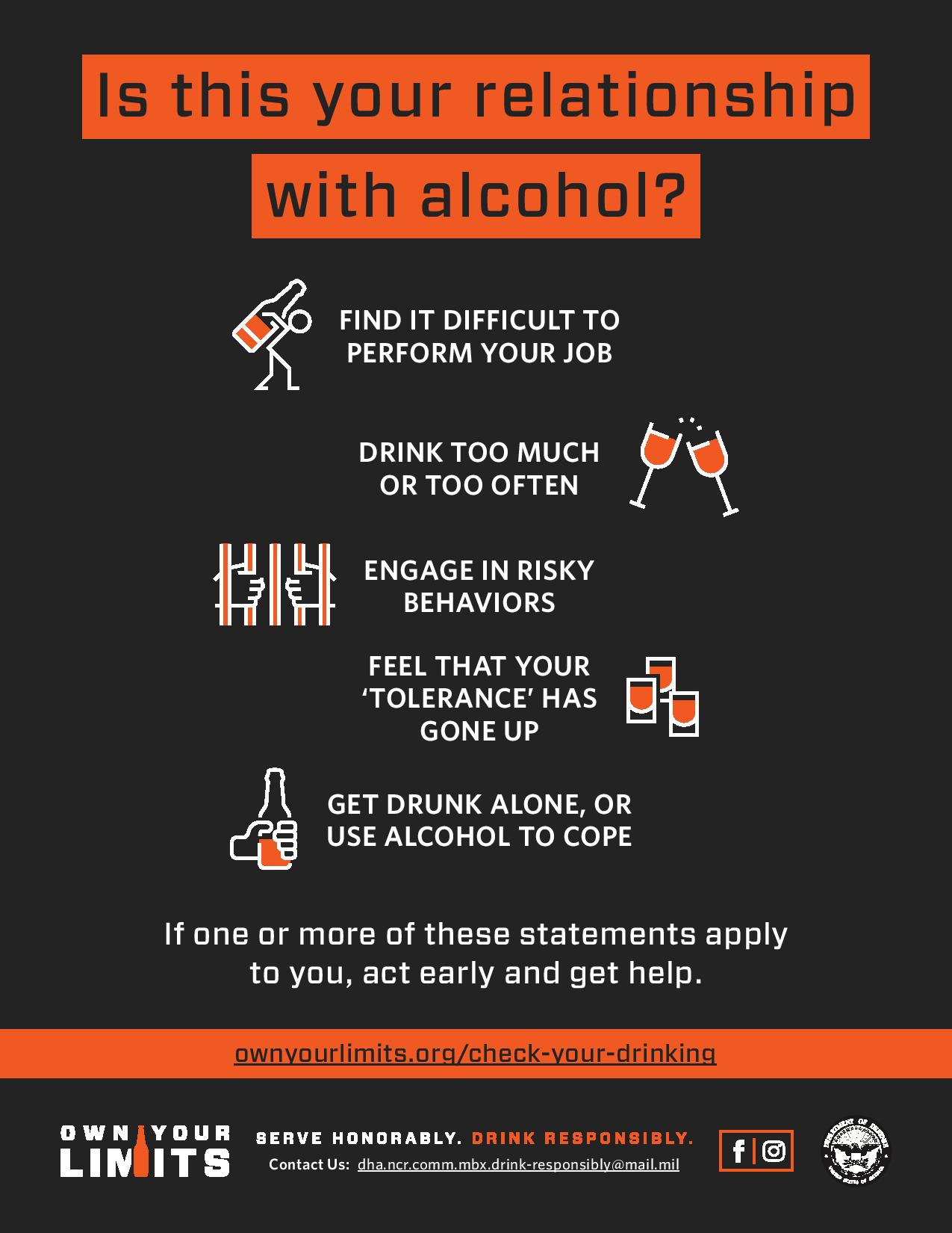 Own Your Limits – Alcohol Awareness