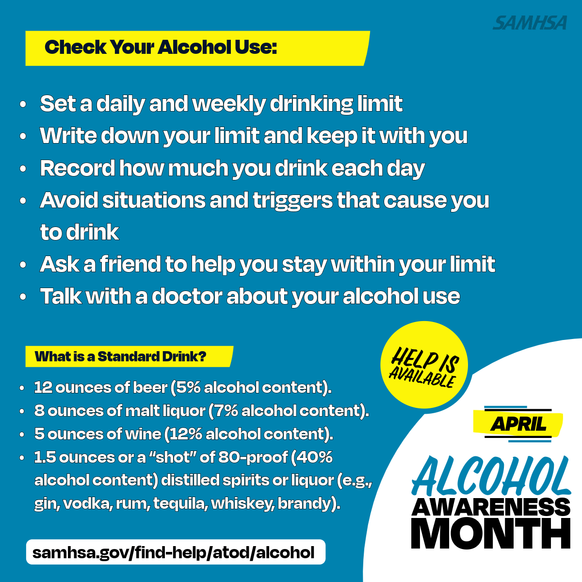 Alcohol Awareness Month – Alcohol Awareness